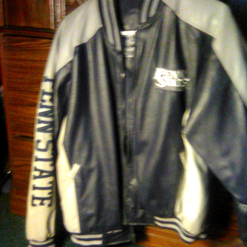Brand new leather Penn State jacket